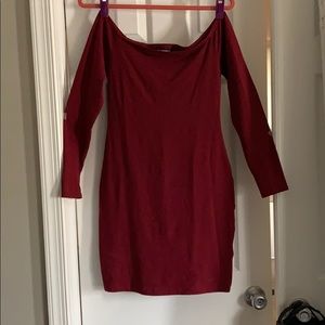 Express off the shoulder dress
